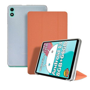 TECLAST P85 20 25/TECLAST P85T �p �P�[�X �J�o�[ �yNOUKAJU�z 8�C���` �^�u���b�g �J�o�[ ���[�P�[�X �y�� ���^ �ϏՌ� �����h�~ �O�܂�u���P�b�g�@�\ �S�ʕی� (�I�����W)