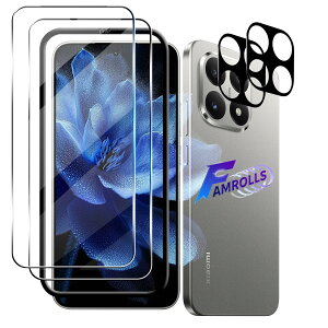 �y2+2���Z�b�g �K�C�h�g�t���z �Ή� Xiaomi 15T �K���X�t�B���� (2��) + �J�����t�B���� (2��) �y���{���f�ވ��Ɏq���z �p �V���I�~ 15T �t�B���� �����K���X �t�� �ی�t�B���� �d�x9H �ϏՌ� ��U