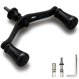 HEIGHTEN 90mm ���[�� �n���h�� �V�}�m �_�C�� �ʗp 1.5K�Y�f�z �J�[�{���N�����N�n���h�� �X�s�j���O���[���p Chess Series (19mm�m�u���� - �u���b�N) (0588)