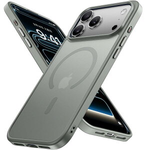 Miracase iphone17pro �P�[�X�yMagsafe�Ή��EMIL�ČR�K�i�ziphone 17 pro �P�[�X �ϏՌ�iphone17�v���P�[�X�A���h�~�A�����ϐ��A�w��h�~�A���΂ݖh�~�A�X�g���b�v�z�[���t���A�����Ĕ��ɗD�����f�U�C��