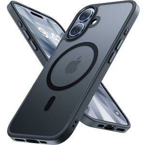 Miracase iphone 17 �P�[�X�yMagsafe�Ή��EMIL�ČR�K�i�ziphone17 �P�[�X �ϏՌ������ӂ���17�P�[�X�A���h�~�A�����ϐ��A�w��h�~�A���΂ݖh�~�A�X�g���b�v�z�[���t���A�����Ĕ��ɗD�����f�U�C���A