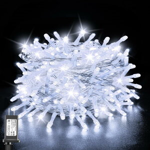 cshare Led�C���~�l�[�V�������C�g ���O �h�� 10M 100�� LED �X�g�����O���C�g �R���Z���g �N���X�}�X���C�g 8�_���p�^�[�� �L���������[ �^�C�}�[�@�\���� �����A�� �L�����v�p �K�[�����h �Ɩ�
