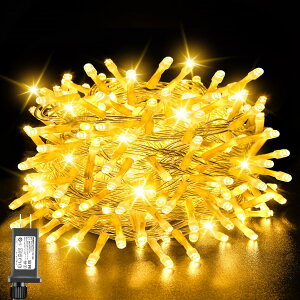 cshare LED �C���~�l�[�V�������C�g 10M 100�� LED �X�g�����O���C�g ���O �h�� 8�_���p�^�[�� �N���X�}�X �d�� �L���������[ �^�C�}�[�@�\���� �����A�� �L�����v�p �K�[�����h �Ɩ��p �N���X�}�X