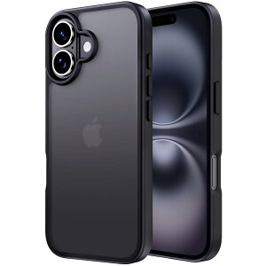 Aunote ��phone16plus�P�[�X �}�b�g������ �ČRMIL�K�i �ϏՌ� �ϋv�� ���C�� ���X�[�d ���΂݂Ȃ� �w��h�~ �y�� �X�}�z�P�[�X iPhone 16 Plus �P�[�X �J�o�[ �u���b�N