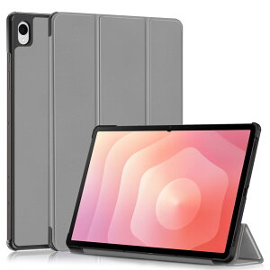 For Galaxy Tab S11 �P�[�X �ی�J�o�[�yZENGZOUZ�z���^ �y�� �O�܂� PC+PU�� �C�菝�h�~ �X�^���h�@�\ �p�x���� �S�ʕی�^ �ω��� �^�u���b�g�P�[�X(�O���[)