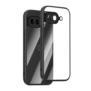 [SinRenn] �R���p�`�u��Google Pixel 9a 5G �P�[�X �N���A 360°�S�ʕی� ���^ �����Y�ی� �X�}�z�P�[�X �ϋv�� ����PC�w��+�\���b�h�J���[ TPU�t���[�� �ϏՌ� �g�уJ�o�[ �C�菝 ���ϖh�~ �ČRMIL�K�i 
