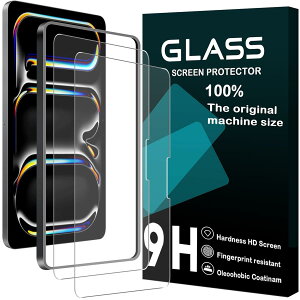 �Ή� iPad Pro 11 �C���` 20 24 M4 �K���X�t�B���� (20 24���f��) �K�C�h�g�t�� �y2���Z�b�g-���{���Ɏq�f�ށz�Ή� iPadPro11 �ی�t�B���� iPadpro11�C���`20 24 �����K���X �X�}�[�g�^�u���b�g �t���ی� 