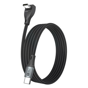 SUNGUY USB-C�P�[�u�� ���p 60W�}���[�d �҂ݍ���USB Type-C�P�[�u�� 90�xC�|�[�g�[�d�R�[�h iPhone 17/16/15 Pro Max�ATesla Model Y�AMacBook�APixel�AXbox�A���̑�Type-C�|�[�g���ڃX�}�[�g�t�H���A�^�u���b�g�A�R
