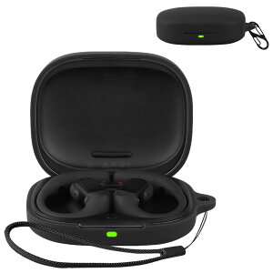 HVUYAL �P�[�X For SHOKZ OpenFit Pro �Ή� �P�[�X �����h�~�p�̃t�b�N�𓋍ڂ��� �y�� �L�Y�h�~ �h�o �����ɂ��� �_�炩�ȃV���J�Q���̃X�|�[�c�N�[���ȃf�U�C�� �Ռ� �z�� �X���� �\�t�g �P�[�X