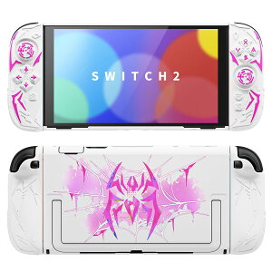 PlayVital Nintendo Switch 2�Ή��T�C�o�[�X�p�C�_�[�ی�P�[�X �h�b�N�������L�b�N�X�^���h�Ή� �ϏՌ� ����~�߃V���R���O���b�v switch 2�Ή��w�ʃn�[�h�V�F�� �W���C�X�e�B�b�N �J�o�[&�X�e �b�J