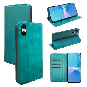 �K�p Xperia 10 VI �P�[�X �蒠�^ �K�p �G�N�X�y���A10 VI SO-52E / SOG14 / A402SO / XQ-ES44 �蒠�^�P�[�X �J�o�[ �蒠�^ PU���U�[ �J�[�h���[ ���z�^ �ϏՌ� �P�[�X �}�O�l�b�g �X�^���h�@�\�t�� 5�F(�K�p x