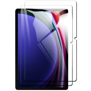 �y2���Z�b�g�zGalaxy Tab S9/Tab S9 FE�K���X�t�B���� Galaxy Tab A9 Plus/Redmi Pad SE�t�B���� 9H���� ���˖h�~ ��U�h�~ �w��h�~ �C�A�h�~ �������� �ϏՌ� Tab A9 Plus �p�� �ی�t�B���� �����z�� �t���ی�