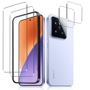 �Ή� xiaomi 15 �t�B�����y�K�C�h�g�z-���Ɏq�f�ސ� �V���I�~ 15 �ی�t�B���� 2��+ xiaomi 15�J�����t�B����2�� �d�x9H xiaomi 15 �K���X�t�B���� ��U�h�~ �����x�^�b�` �\��t���ȒP �V���I�~ 15 �p