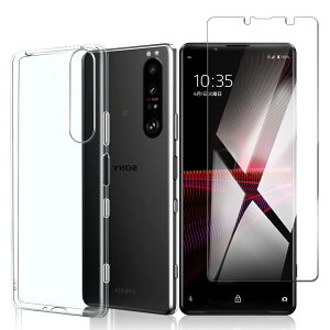 Xperia 1 III �t�B����+ Sony Xperia 1 III �P�[�X�y���{��-�d�x9H�z�G�N�X�y���A1III �ی�t�B���� �ώw�� ������ ���˒ጸ ��U�h�~���� SO-51B/SOG03 �p�� �P�[�X �ϏՌ����^�J�o�[ ����~�� ���E�ȒP�i1