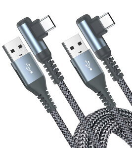 USB C �P�[�u�� L�� �y6M/2�{�Z�b�g�zSweguard �^�C�vc �}���[�d QuickCharge3.0�Ή� USB Type C �P�[�u�� iPhone 17 16 /iPhone 15 �A�C�z��16 15,iPad Pro�ASamsung Galaxy S25 S24 S23 S22 S10,Sony,Huawei,Pixel �� usb c�@��Ή� (�D