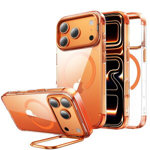 Gtsoho iPhone 17 Pro Max �p �P�[�X MagSafe�Ή� �N���A �w�� �����K���X 9H�d�x �ČRMIL�K�i �B��X�^���h ���C�� ���X�[�d �ϏՌ� ���h�~ ���ϖh�~ �y�� ���ϋv�� Qi�Ή� ��phone17promax �P�[�X �X�g���b