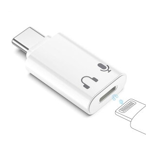 Lightning to Type-C �ϊ��A�_�v�^�[ �C���z�� �� �}���[�d 2in1���@�\ ���C�g�j���O ����^�C�vC �ϊ��p�A�_�v�^ iPhone 17/16/15/Andriod ���Ή��bGAEF �y�ʏ��^ �A�C�z�� Lightning�L���C���z���ڑ� iOS����US