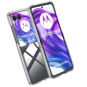 �yUNEED�zMotorola razr 50 Ultra �p�̃X�}�z�P�[�X ���g���[��razr 50�E���g�� �p�̕ی�J�o�[ �N���A PC�f�� �S�ʕی� �ϏՌ� ���ϖh�~ ���^ �y�� �w��h�~ �C�菝�h�~