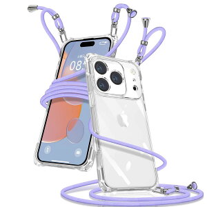 Muciyazi �P�[�X �p�� iPhone 17 Pro Max �N���A �V�����_�[ �J�o�[ ���|�� �΂߂��� ��|���P�[�X ���� ���^ �y�� TPU �g�уP�[�X �R�t�� �΂߂��� �D��X�g���b�v�t�� ���������\ ���O���\ ��