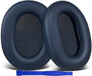 SOULWIT �C���[�p�b�h �C���[�N�b�V���� Sony WH-1000XM5 (WH1000XM5) ���C�� ���X�m�C�Y�L�����Z�����O�w�b�h�z�� �p �����p�b�h �����x�t�H�[�� �v���e�C�����U�[ �w�b�h�p�b�h (�l�C�r�[�u���[)