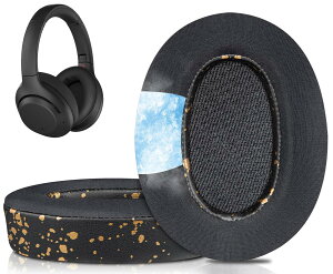 SOULWIT ��p�W�F�� �p�b�h �C���[�p�b�h for Sony WH-XB900N/WH-CH710N/WH-CH720N/WH-RF400/MDR-RF895RK �p �w�b�h�Z�b�g ���� �p�b�h �C���[�J�b�v �����x�t�H�[�� �C���[�N�b�V���� �⊴ �u���b�N�S�[���h