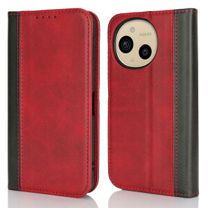 Havaya �Ή� AQUOS Sense 10 �P�[�X Sense9 �P�[�X �蒠�^ �Z���X9 / �Z���X10 �J�o�[ SH-53E SHG14 �ϏՌ� �V���[�v Sharp �A�N�I�X �X�^���h�@�\ SH-M29 �J�[�h���[ �t�F�C�N���U�[-���b�h+�u���b�N