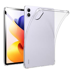 PRODELI For REDMI Pad 2 Pro/POCO Pad M1 ��p �P�[�X �N���A 12.1�C���` �J�o�[ TPU�f�� �ϏՌ� ���ϖh�~ poco pad m1 �^�u���b�g�P�[�X �����h�~ ����~�� �y�� redmi pad 2 pro �p �ی�J�o�[�i�����j