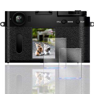 �Ή� FUJIFILM X half �K���X�t�B���� 2���Z�b�g ��̌^�����Y�ی�t�B���� �Ή� fujifilm xhalf �J�����t�B���� �ی�t�B���� �ϏՌ� �h���� �����ߗ� �I�o�I�[�o�[�h�~ �������� �w��h�~ �A���`�X