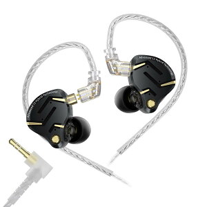 KZ ZS12 Pro 2 kz �C���z�� 1DD+5BA�n�C�u���b�hIEM �L���C���z�� �C�����j ���� �����^�d�q�N���X�I�[�o�[��� HIFI���� �Q�[���Ή� FPS���� �J�i���^ earphones wired �Q�[�~���O�C���z���L�� yinyoo �Ɛ�