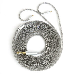 �yKBEAR ST12Plus�zYinyoo MMCX 4.4mm���P�[�u�� 2���[�g�� 8�{14�c�⃁�b�L Litz 22 AWG�W���Ő��Y 4.4mm�C���z���A�b�v�O���[�h�P�[�u�� �C���t�H�������P�[�u�� SE846/SE535/SE215/SE315/SE425/SE215-PRO �C���z���p
