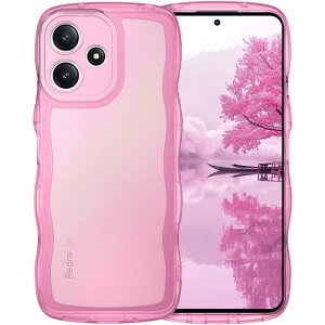AVETUL Redmi 12 5G / Redmi Note 12R �Ή� �N���A �E�F�[�u �P�[�X �؍� ���˂��� ������� ���΂݂Ȃ� ���킢�� �\�t�gTPU ����~�� ���^ �y�� �X�g���b�v�z�[���t�� ���h�~ 12 5G/���h�~�[�m�[�g12R �P�[