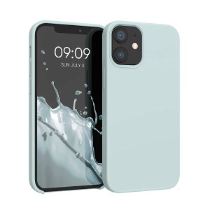 kwmobile �X�}�z�P�[�X Apple iPhone 12 mini�Ή� �P�[�X - TPU ���L�b�h �V���R�� �J�o�[ - �ϏՌ� ���h�~ �T���T�� Case