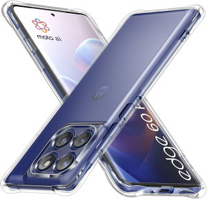 LAYJOY �Ή� Motolora Edge 60 Pro / 60S Pro �P�[�X ���g���[�� Moto edge 60 pro / 60S pro �J�o�[�ϏՌ� ���� �\�t�gTPU [�ČRMIL�K�i�擾 �����Y�ی� �p�ی십�� �Ռ��z��] �X�}�z�P�[�X�i�N���A�j