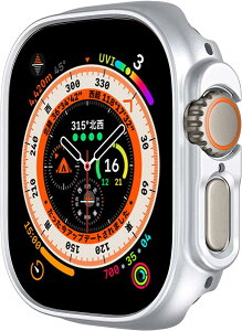 ELYBYYLE for Apple Watch �P�[�X Apple Watch Ultra3/Ultra2/Ultra 49mm�Ή� ��̌^ applewatch �p�J�o�[ �A�b�v���E�H�b�` �P�[�X ���h�~ �ϏՌ� ���y�� PC�f�� �S�ʕی� �V���o�[