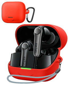 For EarFun Air Pro 4+ �P�[�X YAJOJO ���C�� ���X �C���[�z�� �[�d�P�[�X�J�o�[ �J���r�i�E�L�[�`�F�[���t�� �V���R���ی�P�[�X �����h�~ �ϏՌ� �h�o �L�Y�h�~ �w��h�~ EarFun Air Pro 4 Plus �Ή�(���b