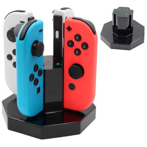 winova �R���g���[���[�[�d�� Nintendo Switch Joy-Con�p 4 in 1 �R���g���[���[�[�d�h�b�N