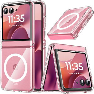 motorola razr 60/70 �P�[�X 20 25/20 26���f�� OWKEY �yMagSafe�Ή��z �܂��� ���� ���΂݂Ȃ� ���g���[�� razr70 �J�o�[ �}�O�l�b�g���� �}�O�Z�[�t�Ή� ���C�� ���X�[�d �S�ʕی� �ϏՌ� ���^ �y�� �w��