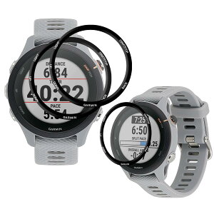 �Ή� GARMIN Forerunner 265S �t�B���� �y3���Z�b�g�z GARMIN Forerunner 265S / Forerunner 265S Music �ی�t�B���� PET������ garmin forerunner 265s �t���ی�t�B���� �Y�f�@�� 3D�Ȗ� �S�ʕی� �������� �L�Y�C���@�\