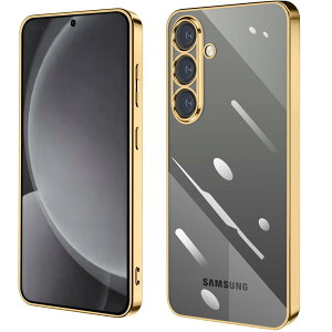 Galaxy S25 �P�[�X �N���A �M�����N�V�[s25 �J�o�[ SC-51F SCG31 ���� �ϏՌ� �y�� ���^ tpu �w�ʃN���A ���� ���b�L���H �X�}�z�P�[�X �\�t�g �X�g���b�v�z�[���t�� ���C�� ���X�[�d�Ή�(�S�[���h)