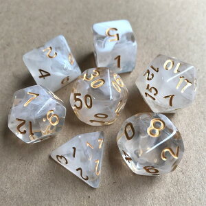 �T�C�R�� �Z�b�g ���ʑ� �_�C�X�Z�b�g �T�C�R�� 7�Z�b�g D20 D12 D10 D8 D6 D4 �e1�� Dungeons and Dragons TRPG DND MTG�Ȃǃe�[�u���Q�[���p ���[���v���C���O �����x �V���v���Ŕ����� ���S�Ҋ��} (�I�C