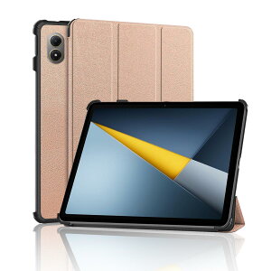 For Redmi Pad 2 Pro/Xiaomi POCO Pad M1 �P�[�X �J�o�[�yHNWEIWEI �z 360°�S�ʕی� 12.1 �C���` �O�܃X�^���h�����p���� PU���U�[�O�� ���n�}�C�N���t�@�C�o�[ ���C�z�� �S�ʕی�^ �C�菝�h�~ �ω��� Redmi