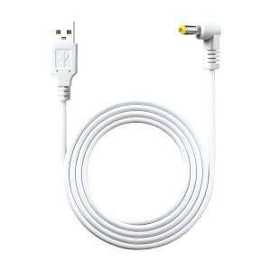 PSP�[�d�� PSP�[�d�P�[�u�� 1m �u���b�N/�z���C�g USB to DC4.0/1.7mm L�^DC�R�l�N�^ �S����/�p�i�\�j�b�N�J�������Ή� ���ϋv�݌v �|�[�^�u ���[�d�P�[�u�� PSP�S���f�� 1000/2000/3000�p (�z���C�g)