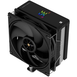 Thermalright Assassin X 120 R Digital Black�N CPU �G�A �N�[���[�A2000RPM ���x�A4 �q�[�g�p�C�v�A12cm �É� PWM �t�@�� CPU �N�[���[�A�f�W�^�� �X�N���[�� �g�b�v �J�o�[�AAM4/AM5�AIntel LGA1700/1851/1150/1151/1200�AP