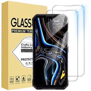 (2������)For Oukitel WP58 Pro �ی�t�B���� �yHNWEIWEI�z ����0.3mm 2.5D �d�x9H �S�ʕی� �ώw�� ������ �����ߗ� ���{���Ɏq�f�ލ̗p ��U�h�~���� Oukitel WP58 Pro �����K���X�ی�t�B����