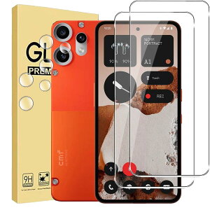 �y4������zFor Nothing CMF Phone 2 Pro �p �����Y�ی�t�B���� (6��) �����K���X�t�B����(2��)�yHNWEIWEI�z ����0.3mm 2.5D �d�x9H �S�ʕی� �ώw�� ������ �����ߗ� ���{���Ɏq�f�ލ̗p ��U�h�~���� CMF Ph