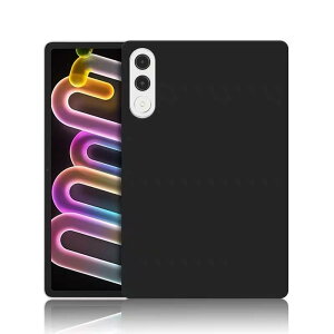 For Lenovo Yoga Tab ZAG60177JP/Lenovo Xiaoxin Pad Pro GT �P�[�X �J�o�[ �yHNWEIWEI�z 11.1�C���` �ϏՌ� TPU�f�� �_�炩����G�� �y�� ���^ �w��h�~ ���ϖh�~ (�u���b�N)