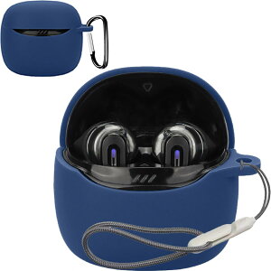 For JBL TUNE FLEX 2 �P�[�X �J�o�[�yHNWEIWEI�z �p �P�[�X �V���R�����[�P�[�X �֗� �J���r�i�t ���s �y�� �ی�J�o�[ �L�Y�h�~ �h�o �h�k �y�ʏ��^ �����[�d�\ ���[ J BL TUNE FLEX 2 �p�Ή��C���C���[