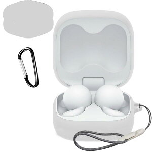 For SONY �\�j�[ LinkBuds Fit�iWF-LS910N�j�P�[�X �J�o�[�yHNWEIWEI�z �p �P�[�X �V���R�����[�P�[�X �֗� �J���r�i�t ���s �y�� �ی�J�o�[ �L�Y�h�~ �h�o �h�k �y�ʏ��^ �����[�d�\ �ی�P�[�X ���[