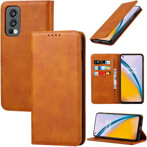 �Ή� Oneplus Nord 2 5G �P�[�X �蒠�^ �X�}�z�P�[�X Nord2 5G Oneplus �g�уJ�o�[ �蒠�^ �J�[�h�X���b�g�A�L�b�N�X�^���h ���U�[(���C�g�u���E��)