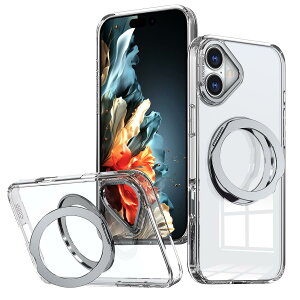 TrendKase iPhone 16 ��p �P�[�X 360° ��]�����O MagSafe �A�C�t�H��16 �J�o�[ ���C�� ���X�[�d �����O �A�C�z��16 �g�уP�[�X �}�O�Z�[�t�Ή� �����ق�16 �X�}�z�P�[�X �c�����s�ɉ�] ���@�\�X�^��